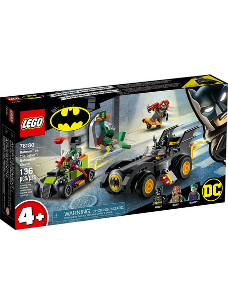 Lego DC Super Heroes Batman vs. The Joker Batmobile Chase 76180