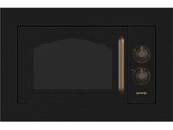 Gorenje BM235CLB Εντοιχιζόμενος Φούρνος Μικροκυμάτων με Grill 23lt Μαύρος
