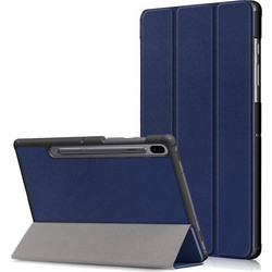 Θήκη TECH PROTECT SMARTCASE FOLIO FoldPro με υποδοχή στυλό , για Samsung GALAXY TAB S6 10.5 T860/T865 - ΜΠΛΕ