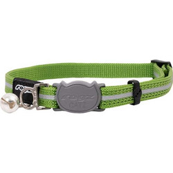 Rogz Περιλαίμιο Γάτας Alley Safeloc Lime 11mm