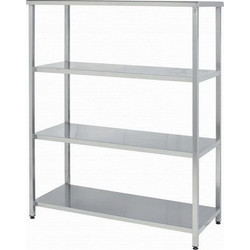 NIKI INOX RAF 60 190 190X60X180 ΡΑΦΙΕΡΑ ΕΠΙΔΑΠΕΔΙΑ