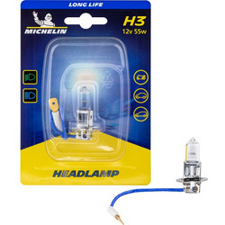Michelin Λάμπα Αυτοκινήτου H3 12V 55W Long Life, 1τμχ