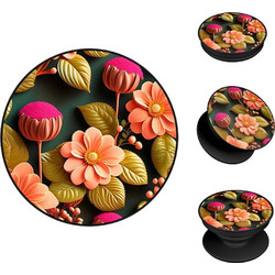 Sonique Pop Holder 3D Flower Series Σομόν