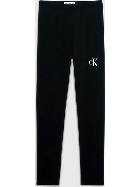 Παιδικό κολάν μακρύ CK LOGO LEGGING IG0IG02137BEH