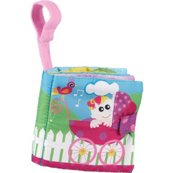Playgro Buggy Book Pink 0+ Μηνών
