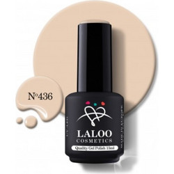Laloo 436 Σομόν Ημιμόνιμο Βερνίκι Νυχιών 15ml
