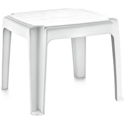 Τραπεζάκι 50x50cm Monoblock White HS-300