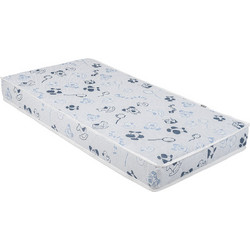 KikkaBoo Memory Comfort Cool Gel Horses Blue Στρώμα Memory Foam Κούνιας 70x140x12cm