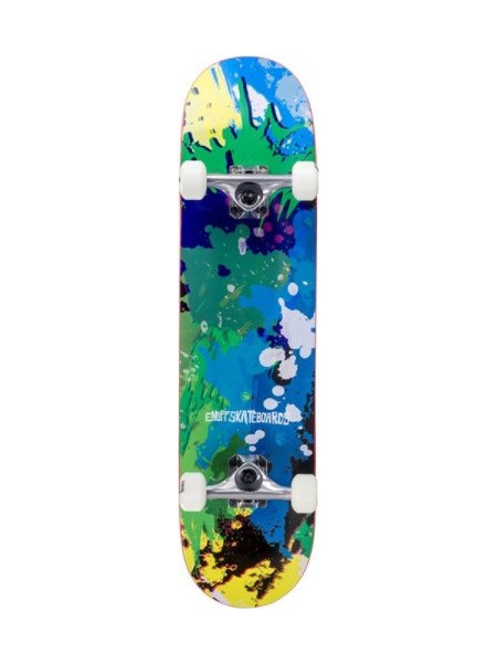 Enuff Skateboards Splat Skateboard Green/Blue 7.75