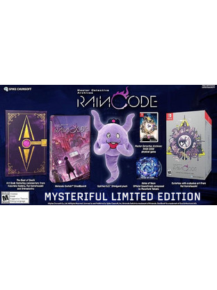 Master Detective Archives Rain Code Mysteriful Limited Edition Nintendo Switch