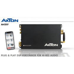 Axton A642DSP Mini Ενισχυτής Αυτοκινήτου 5 Καναλιών DSP A/B