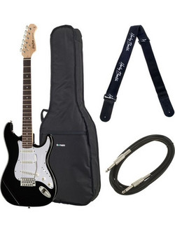 Harley Benton ST-20 BK St. Series Bundle