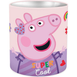 Μολυβοθήκη 0482802 Peppa Pig Μεταλλική 10x11cm