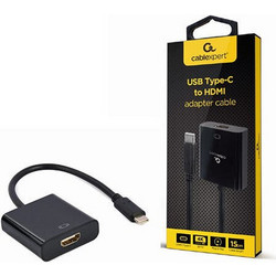 Cablexpert Μετατροπέας USB-C male σε HDMI female (A-CM-HDMIF-03)