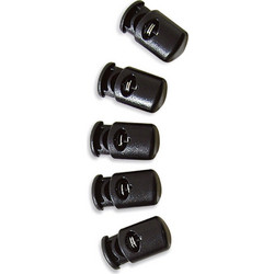 Tanka 5-er Pack Black Ρυθμιστές Κορδονιών Tatonka