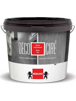 Berling Deco Cire πατητή τσιμεντοκονία πάστα γκρι RAL 7035 15κ