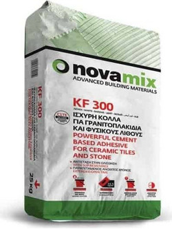 Novamix KF 300 Κόλλα Πλακιδίων C1TE λευκή 25kg
