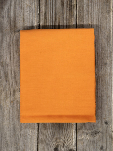 Nima Σεντόνι Υπέρδιπλο Βαμβακερό 240x260 Unicolors Deep Orange