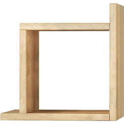 Ραφιέρα Τοίχου Box 0207471 30x22x30cm Natural