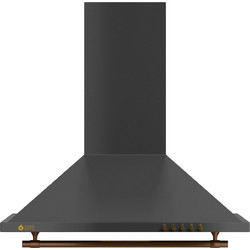 Thermogatz TGS-950 BL Απορροφητήρας Καμινάδα-Τζάκι 60cm Μαύρος