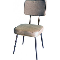 TS-475 - Μεταλλική Καρέκλα 475 με τεχνόδερμα η ύφασμα. 43x54x81cm