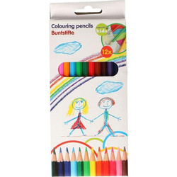 Topwrite Kids Κασετίνα Ξυλομπογιές Σετ 12τμχ