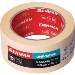 Benman Χαρτοταινία 25mm x 40m 1τμχ Universal Masking Tape 35225