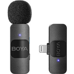 BOYA BY-V1 Σετ Μικρόφωνο Πέτου Lightning