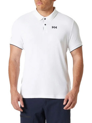 Helly Hansen Ocean Polo 2.0 Ανδρική Αθλητική Μπλούζα Polo Λευκή 34367-001