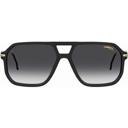 Carrera CA302/S M4P/9O Ανδρικά Γυαλιά Ηλίου Ορθογώνια Κοκάλινα Μαύρα με Μαύρο Degradee Φακό