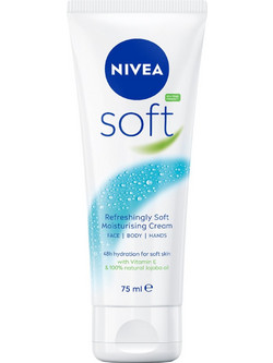 Nivea Soft Ενυδατική Κρέμα Σώματος Tube 75ml
