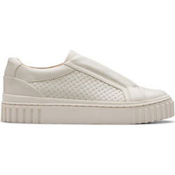 Clarks Mayhill Bay Γυναικεία Sneakers Εκρού 26181207