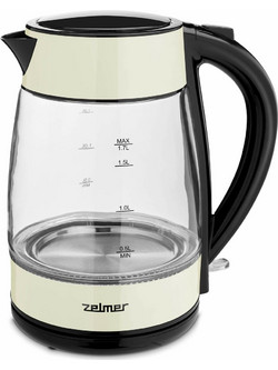 Zelmer ZCK8011I Γυάλινος Βραστήρας 1.2lt 2200W