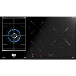 Teka JZC94313ABNBK Εστία Αερίου & Ρεύματος Αυτόνομη με Λειτουργία Κλειδώματος 90x51cm
