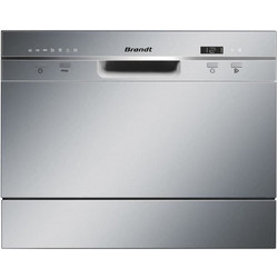 Brandt DFC6519S Πάγκου Πλυντήριο Πιάτων για 6 Σερβίτσια 55cm Inox