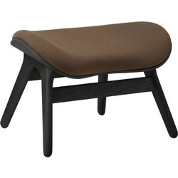 Σκαμπό ACP Ottoman 5105C703-10 63x50x43cm Black Oak Mocca Ξύλο,Ύφασμα