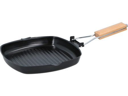 Alpina Σχαροτήγανο με Ξύλινη Λαβή 24cm