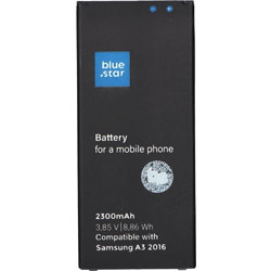 Blue Star Battery For Samsung A3 2016 2300 mAh