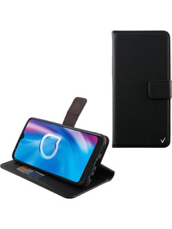 Volte-Tel Allure Magnet Book Stand Clip Black (Alcatel 1S 2020/1V 2020/3L 2020)