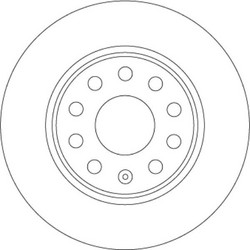 Trw Δισκόπλακα - DF6952