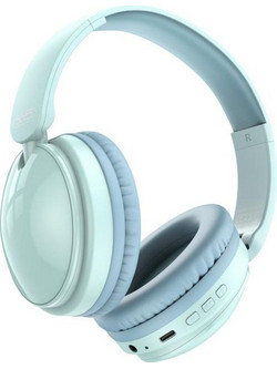 XO BE36 Ασύρματα Bluetooth Ακουστικά Over Ear Τιρκουάζ Πράσινο Mint