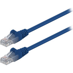 Goobay U/UTP Cat.5e Καλώδιο Δικτύου Ethernet 0.5m Blue
