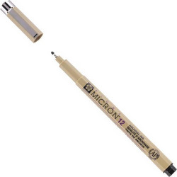 Sakura Pigma Micron μαρκαδόρος σχεδίου 12 0.7 mm μαύρο