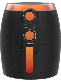 TurboTronic TT-AF10M Black Air Fryer 3.5lt
