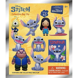 MONOGRAM DISNEY LILO & STITCH 3D ΑΦΡΩΔΗ ΚΛΙΠΣ ΜΕ ΦΙΓΟΥΡΑ ΕΚΠΛΗΞΗ ΓΙΑ ΤΣΑΝΤΕΣ (105019)