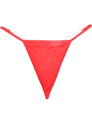 Sexy String με πέρλες Κόκκινο