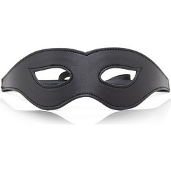 Black Domination Mask - For Bondage & Control Play