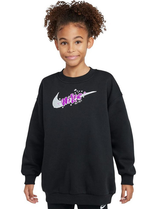 Nike Παιδικό Φούτερ Μαύρο HQ9299-010