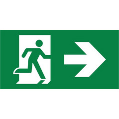 BRY-EXIT SING-LEFT-STICKER - BC14-01315