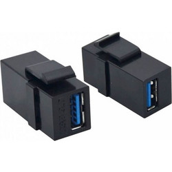 Keystone USB 3.2 Gen1 - Mαύρο 25.99.8207-20